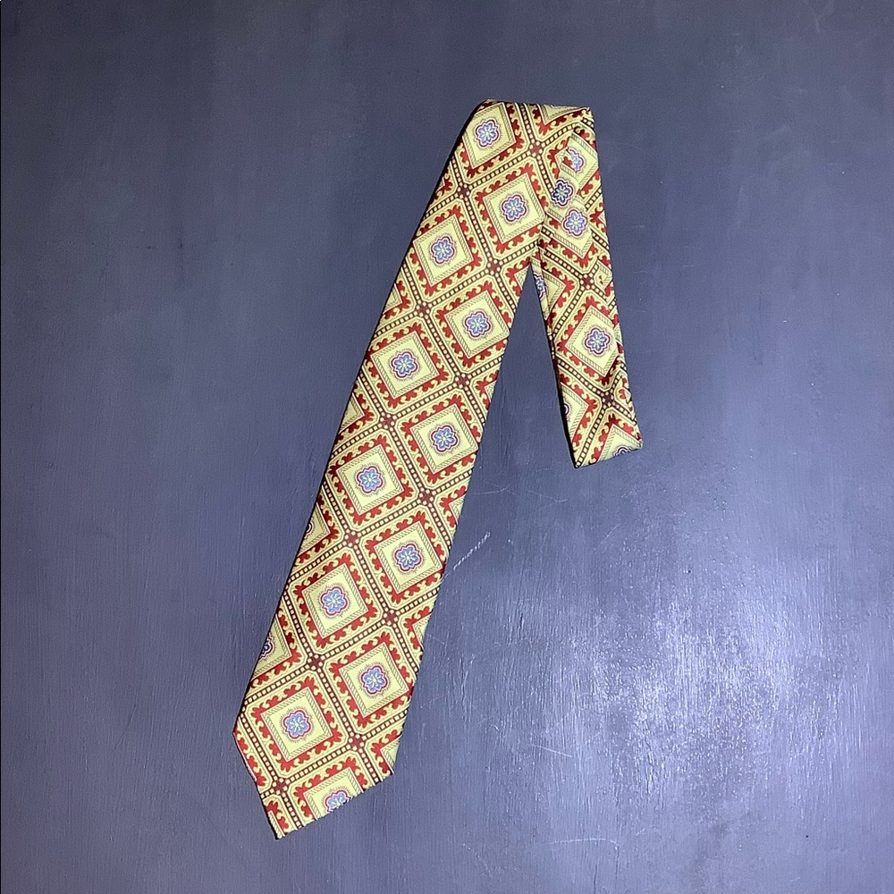 Vintage Brittania Neck Tie | 1970s | 100% Polyester